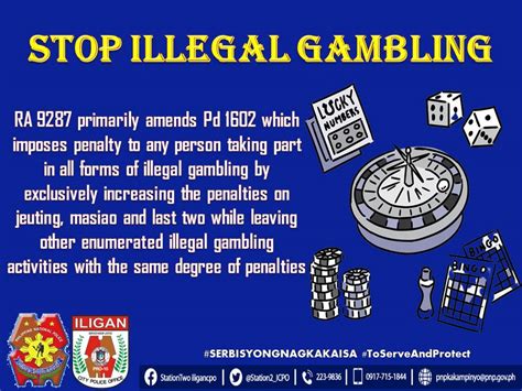 ra 9287 illegal gambling penalty